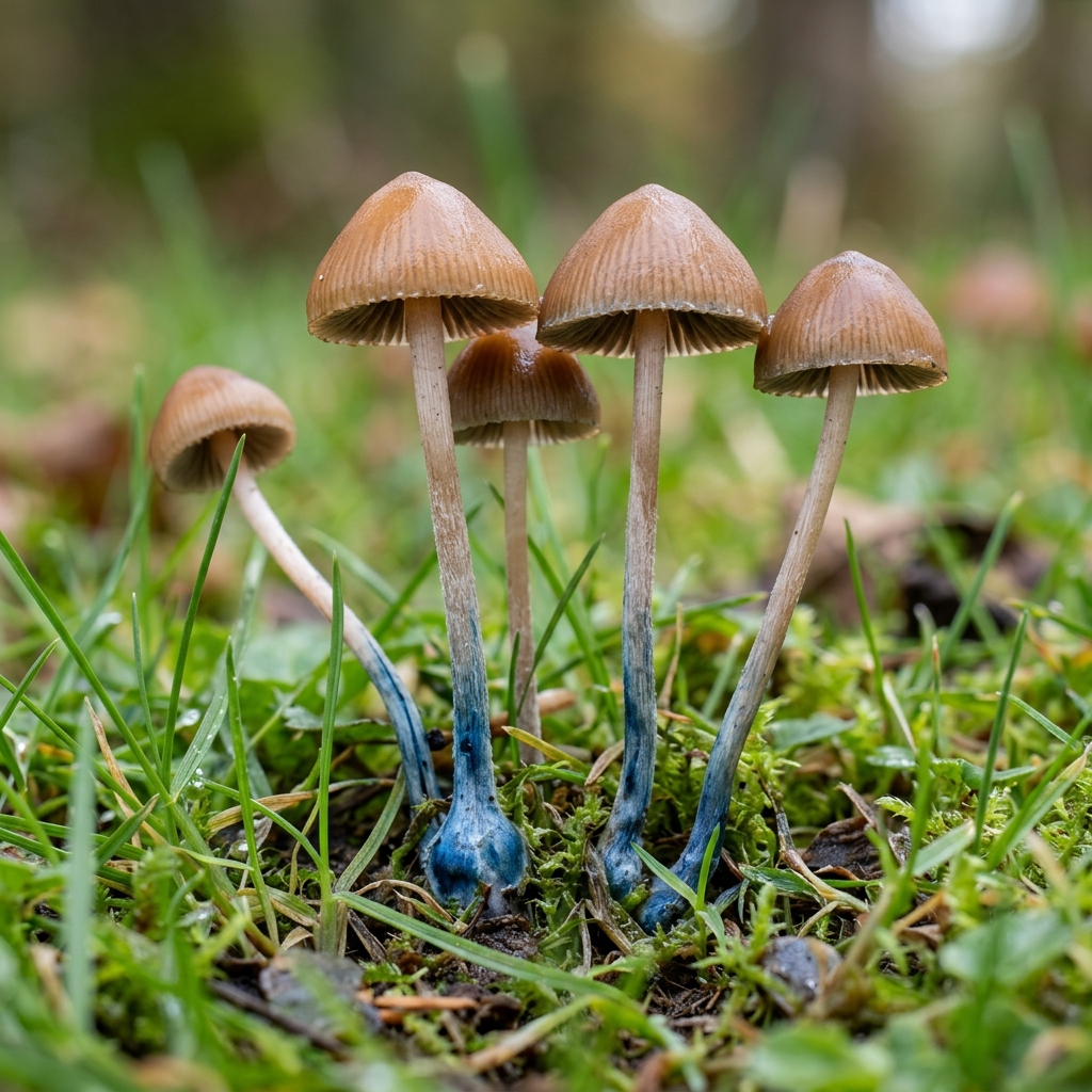 Conocybe cyanopus