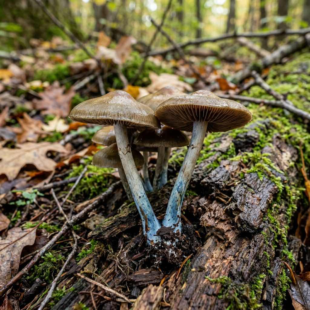 Psilocybe caerulipes